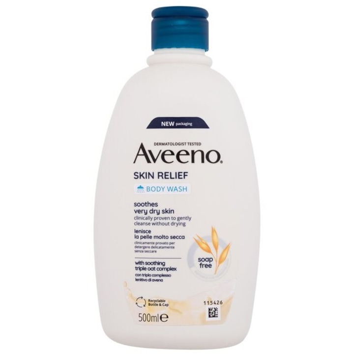 Aveeno tusfürdő, száraz bőrre, hidratáló, 500 ml
