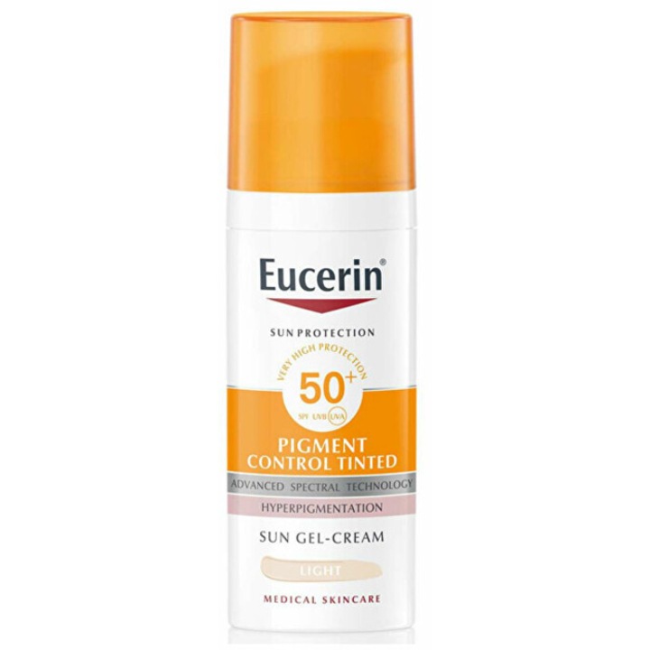 Eucerin Pigment Control arckrém, SPF 50+, közepes árnyalat, 50 ml