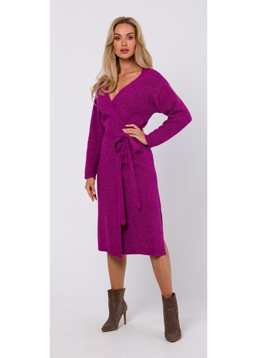 Rochie cu volane - negru, L