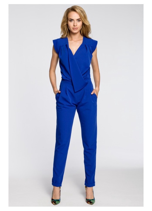 Асиметрична рокля-туника, полиестер/полиакрил/вълна, овърсайз, сива, M INTL