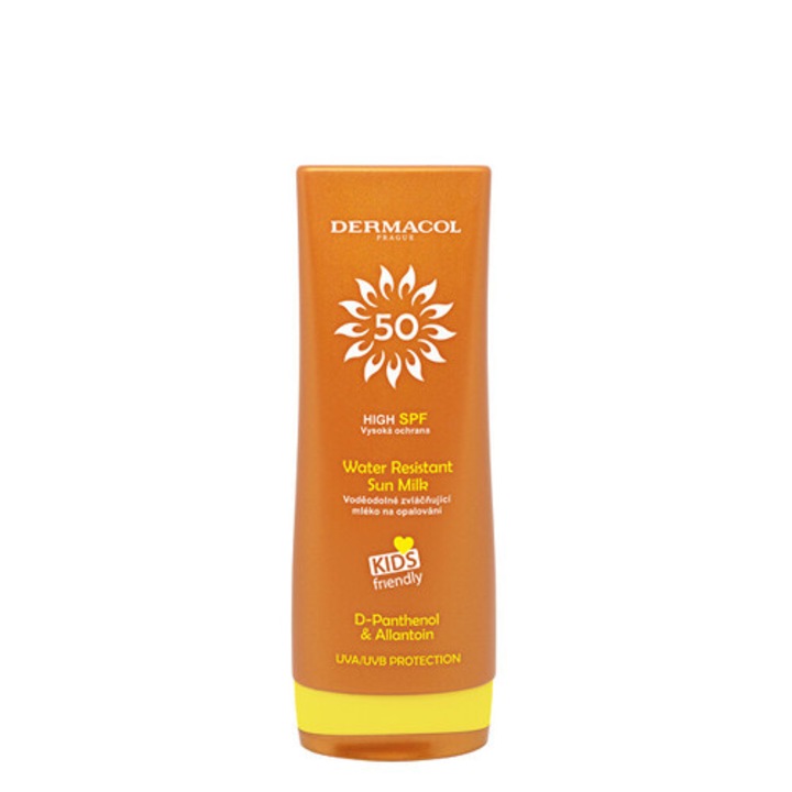 Dermacol Sun Water Resistant Sun Milk SPF50 lotiune de protectie solara 200 ml