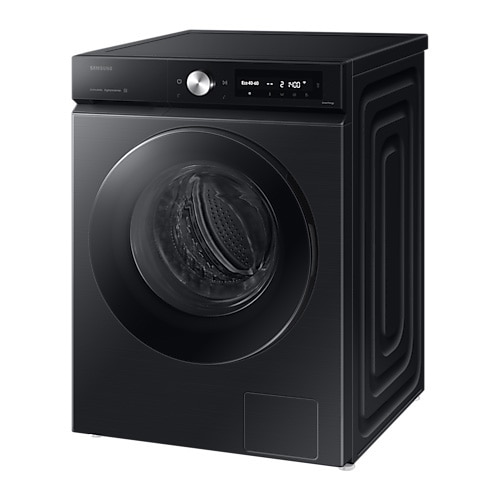 Masina de spalat rufe Samsung Bespoke AI WW90DB7U94GBU4, 9 kg, 1400 rpm, Clasa A, AI Wash Auto Dosing, AI Ecobubble, Super Speed 39 min, AI Energy, Wifi, negru