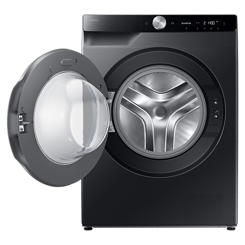 Masina de spalat rufe Samsung WW90DG6U25LBU4, 9 kg, 1400 rpm, Clasa A, AI Ecobubble, Super Speed 39 min, Negru