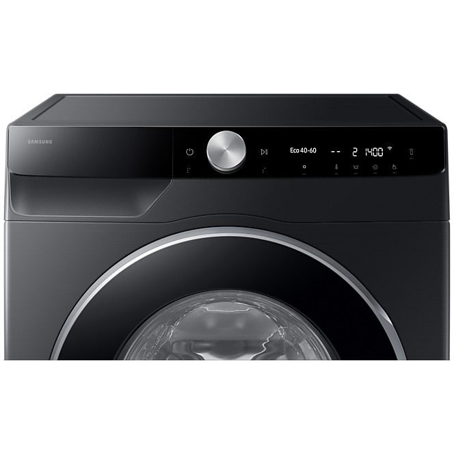 Masina de spalat rufe Samsung WW90DG6U25LBU4, 9 kg, 1400 rpm, Clasa A, AI Ecobubble, Super Speed 39 min, Negru