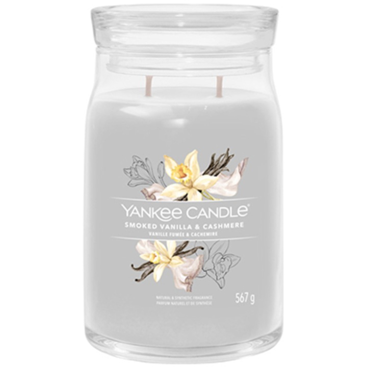 Yankee Candle Smoked Vanilla & Cashmere 567 g