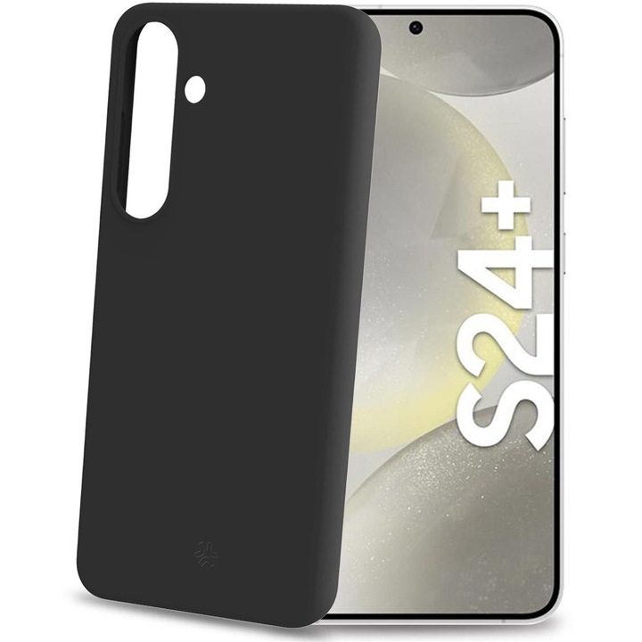 Husa de protectie CELLY pentru Samsung Galaxy S24+ 5G, Neagru