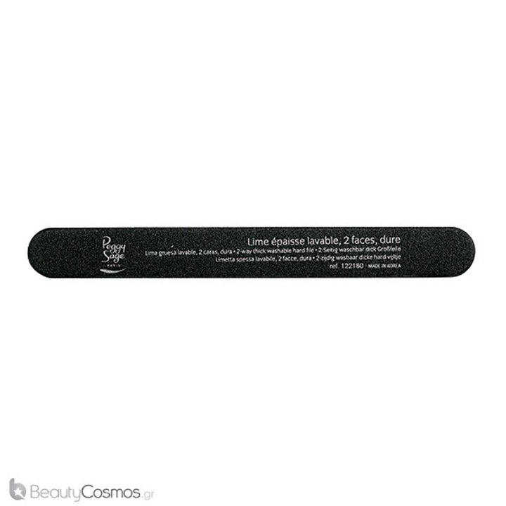 Pila cosmetica Peggy Sage, 100/180 granulatie, negru