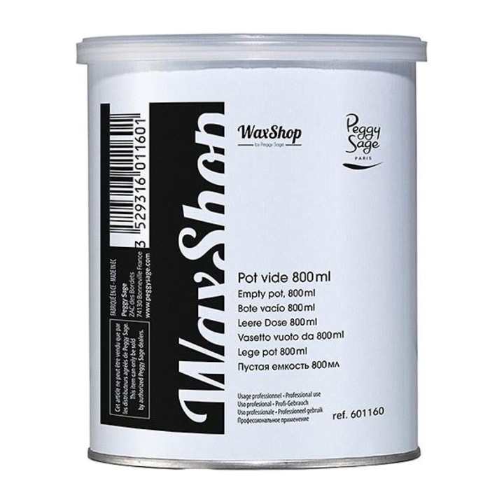 Borcan gol pentru topit ceara, Peggy Sage, 800ml