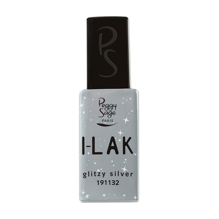 Oja semipermanenta Peggy Sage, I-lak, argintiu stralucitor, 11ml