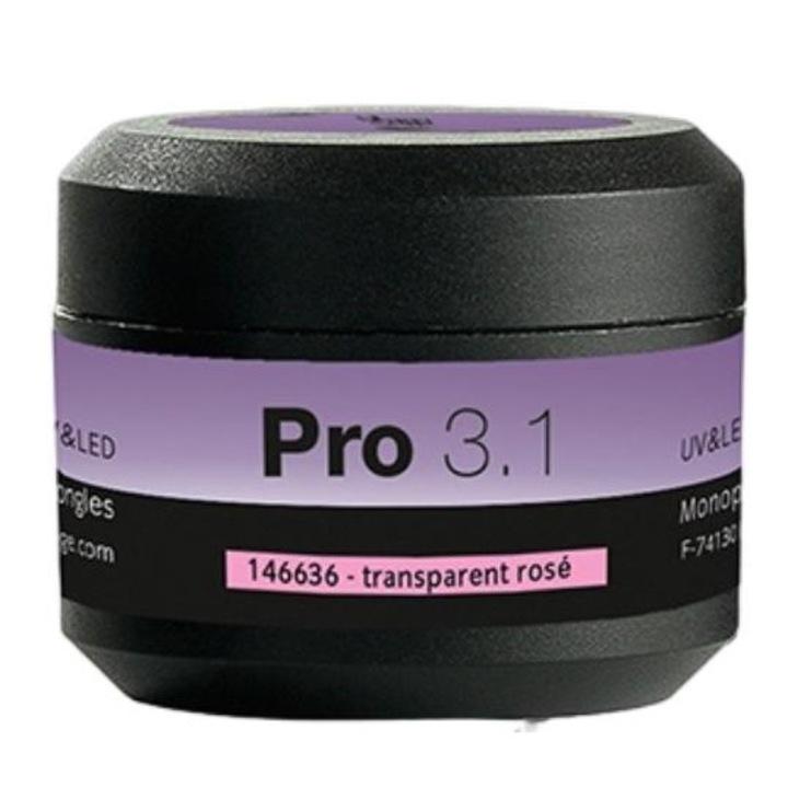 Gel monofazic Peggy Sage, finisare lucioasa, 15gr, roz