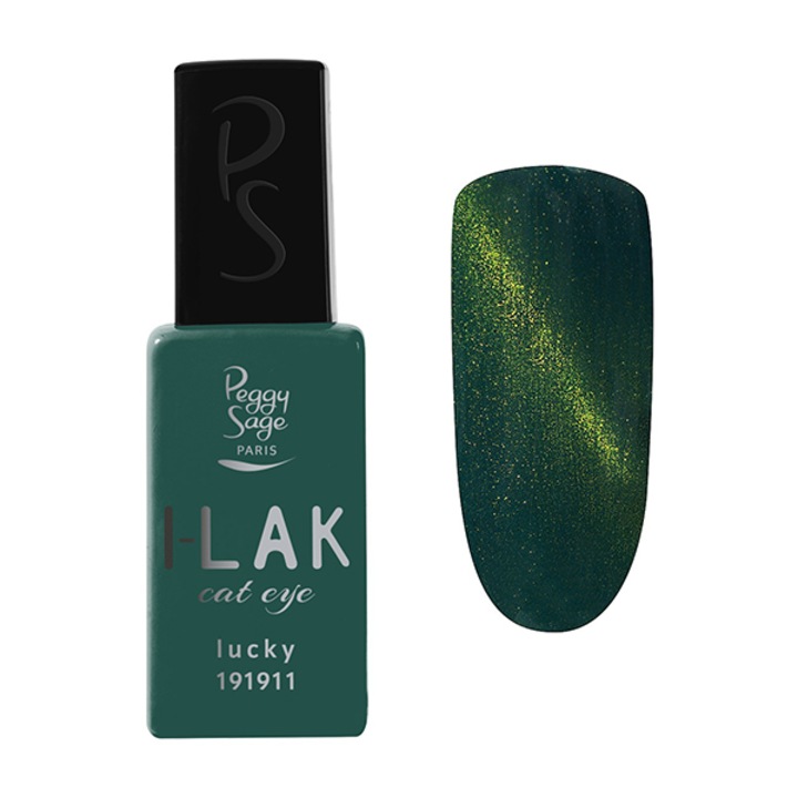 Oja semipermanenta Peggy Sage, Cat Eye, 11ml, Lucky