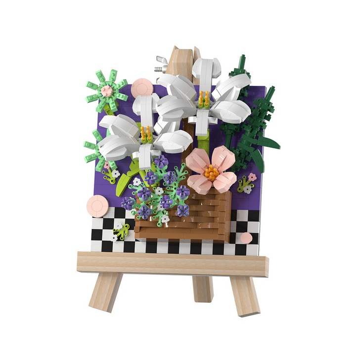 Set de constructie, 1054 Piese, Multicolor