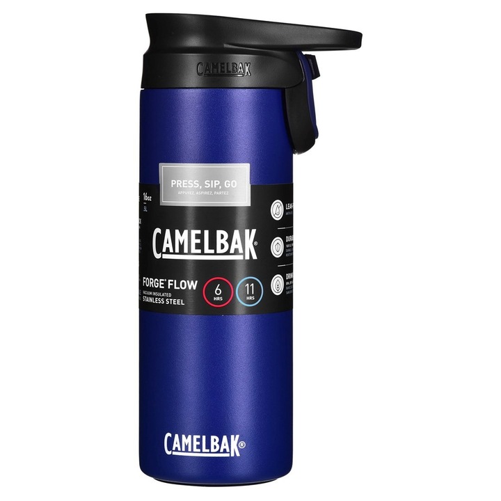 Bidon CamelBak Forge Flow, 500ml, albastru