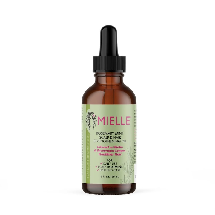 Олио против косопад Mielle Organic Rosemary Mint Scalp & Hair Strengthening Oil, 59мл