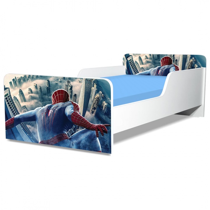 Pat Junior Spiderman, saltea inclusa, 180X80 cm