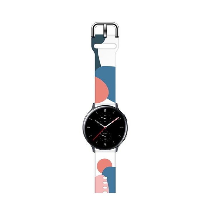 Каишка за смарт часовник Xiaomi Watch S3 - силиконова каишка Strap Moro цвят 10 (ширина на каишката: 22 mm)