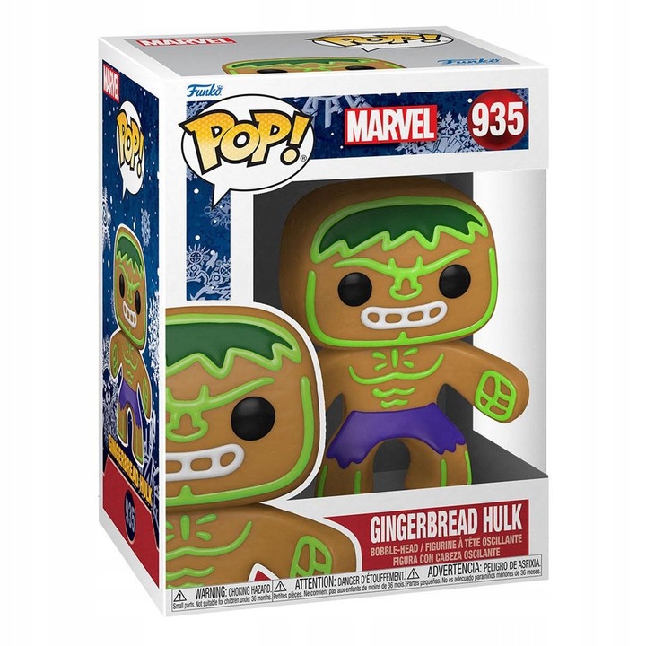 Figura, Funko Pop! Marvel Mézeskalács Hulk 935, 10cm