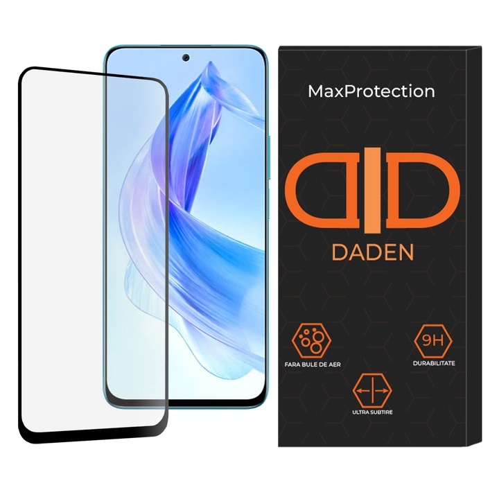 Folie Sticla pentru Honor 90 Lite Daden MaxProtection, Full Cover, Protectie Profesionala, Ultra Rezistenta, Calitate Premium