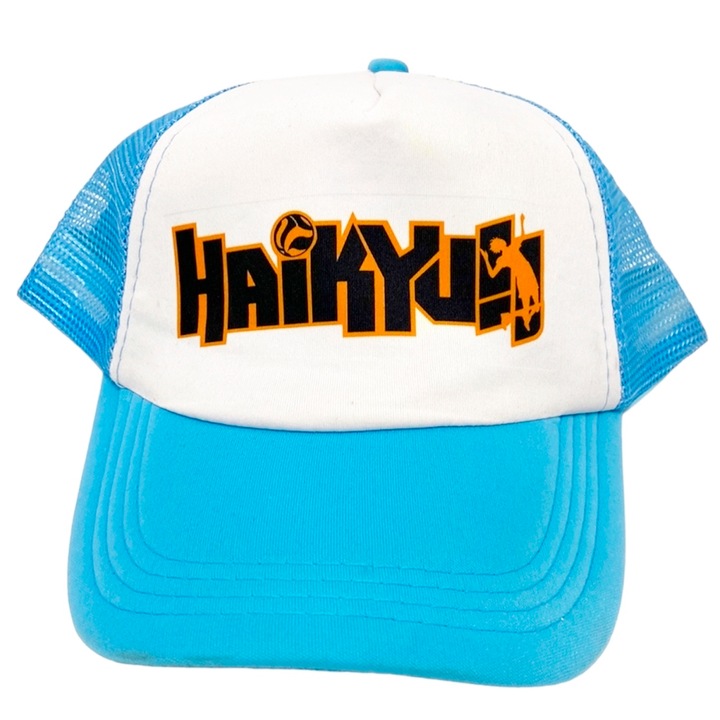 Sapca personalizata haikyuu logo anime, albastru