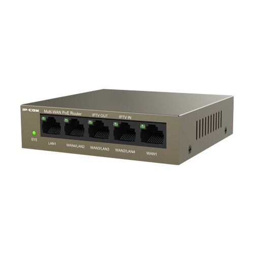 Router 4 porturi Gigabit PoE+, 55W, 1 port RJ45 Gigabit, management ...