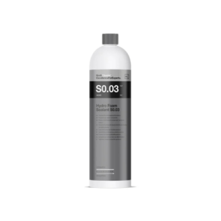 Koncentrált autótömítő-karbantartó oldat, Koch Chemie Hydro Foam Sealant, S0.03, 1L