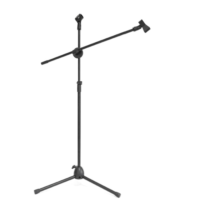 Stativ pentru microfon profesional din otel, trepied cu inaltime reglabila, inaltime 182 cm