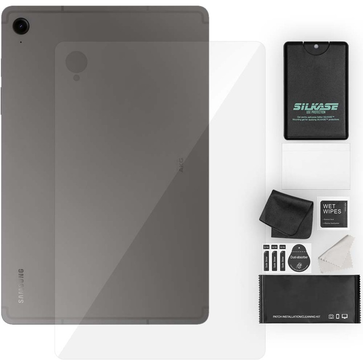 SILKASE hátfólia Samsung Galaxy Tab S9 FE 10,9" hátvédőhöz, megújuló szilikon