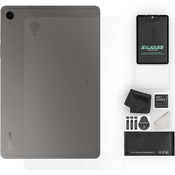SILKASE matt hátfólia Samsung Galaxy Tab S9 FE 10,9" hátvédőhöz, megújuló szilikon