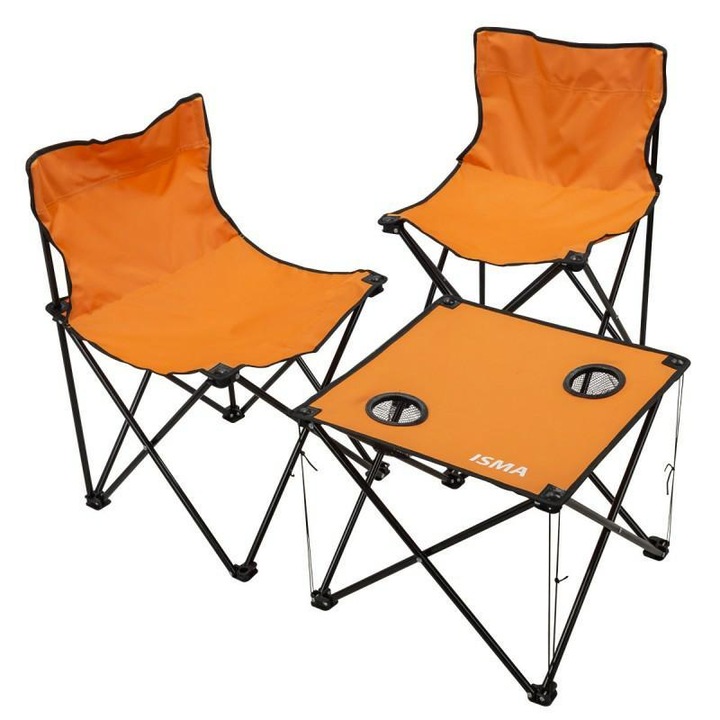 Set masa camping pliabila cu 2 scaune