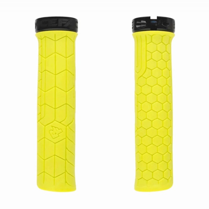 Kerékpár markolatok Race Face Getta Grip, 30 mm átmérőjű, sárga