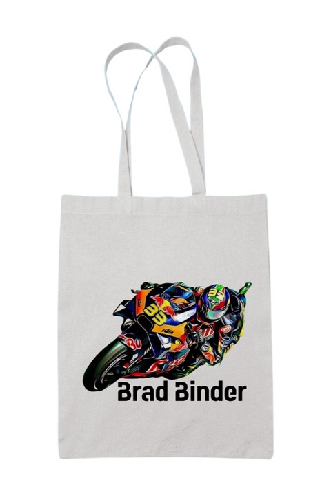 Geanta Brad Binder, Pólóügynökség, Panza, 42 x 38 cm, Alb