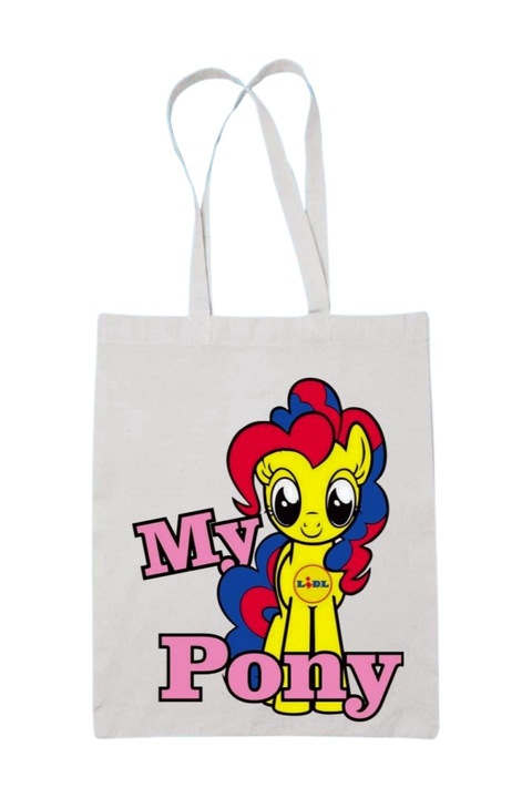 Geanta, Pólóügynökség, Panza, 42 x 38cm, Alb