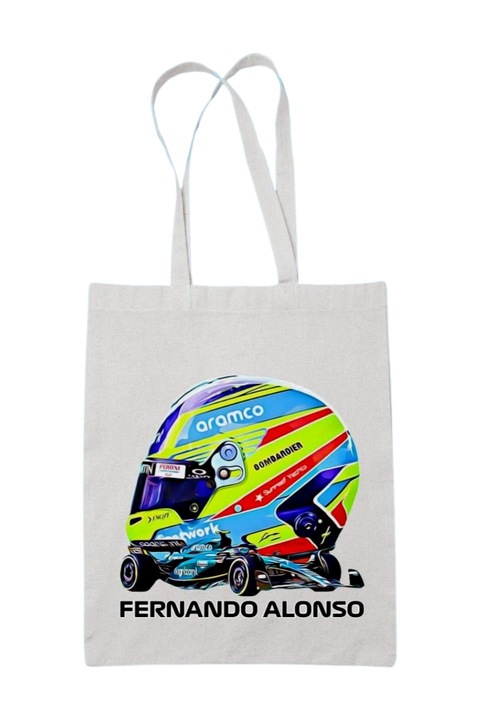 Geanta de panza Fernando Alonso formula 1, Pólóügynökség, 42 x 38 cm