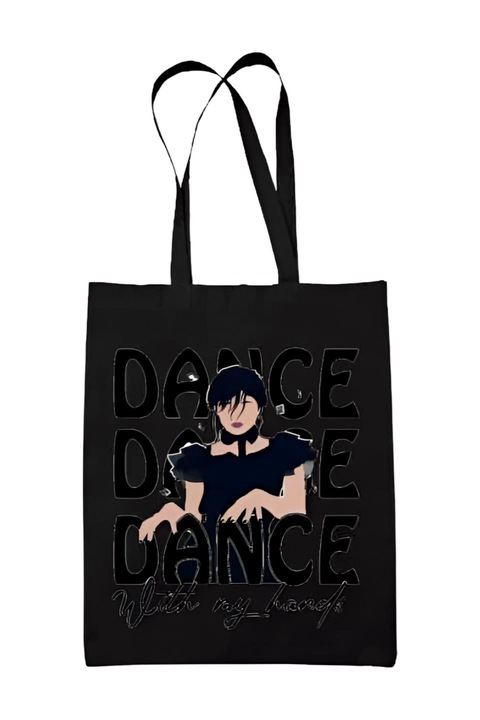 Geanta Wednesday, Pólóügynökség, Panza, 42 x 38 cm, Negru