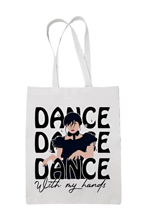 Geanta Wednesday, Pólóügynökség, Panza, 42 x 38 cm, Alb