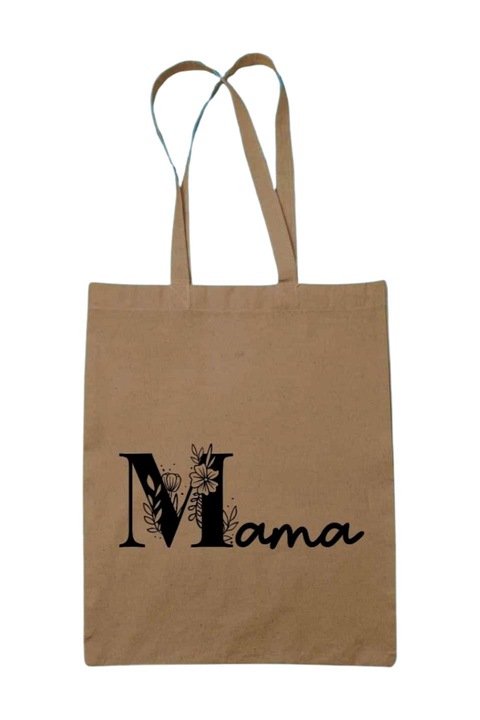 Mama vászontáska, natúr, 42 x 38 cm