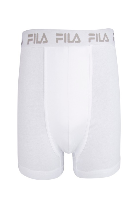 Boxeri barbati, bumbac, alb, Fila, Alb