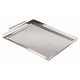 Tava perforata pentru gratar OANHAUS®, pentru fructe de mare, peste, legume si carne, din otel inoxidabil, 395 x 290 mm