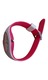 HX szilikon szíjas karóra 40mm tok méret pink-fehér
