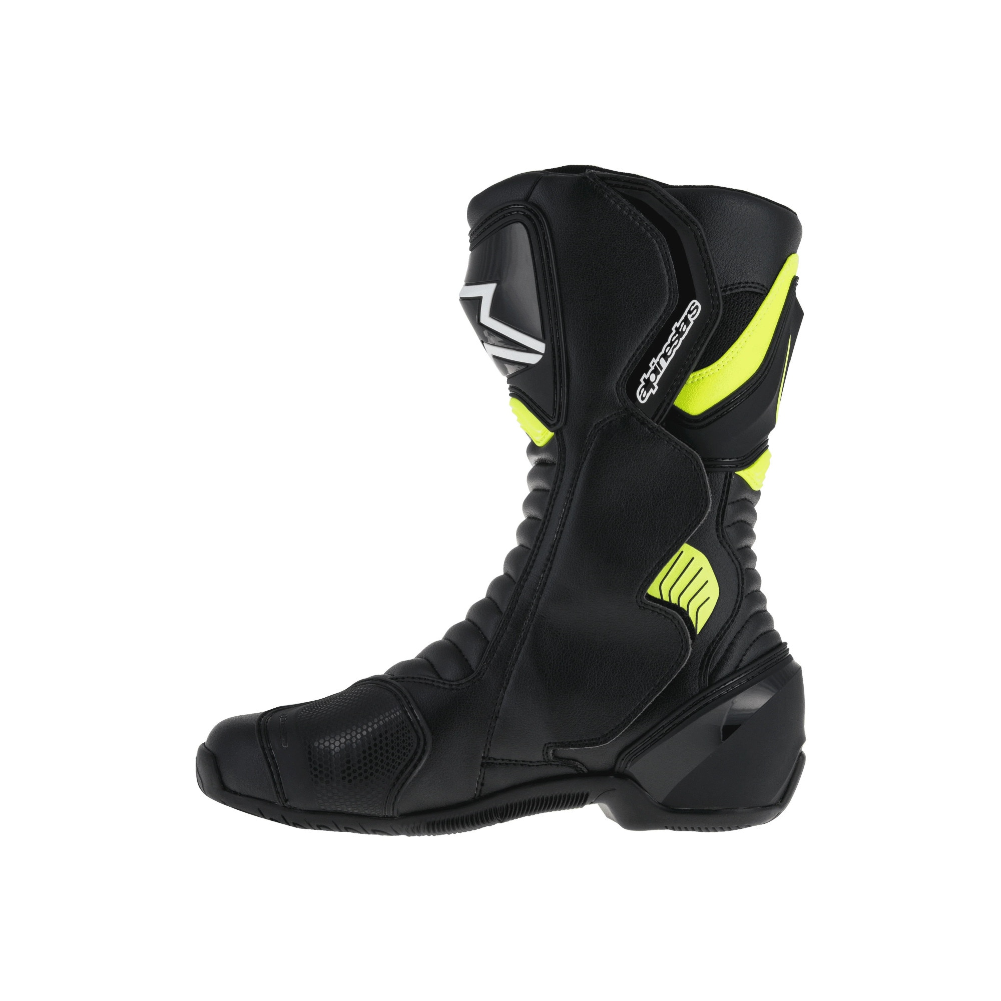 Ghete Moto Alpinestars SMX-6 V2 Boots, Negru/Galben, Marime 44