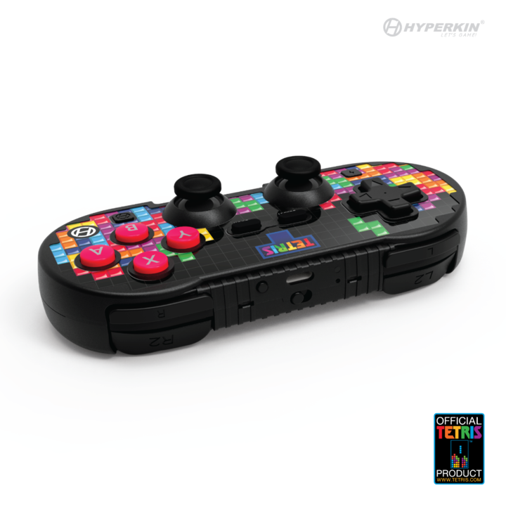 Hyperkin M01328-TETS Pixel Art Tetris Nintendo Switch/PC/Mac/Android "Tetrimino Stack" Bluetooth контролер