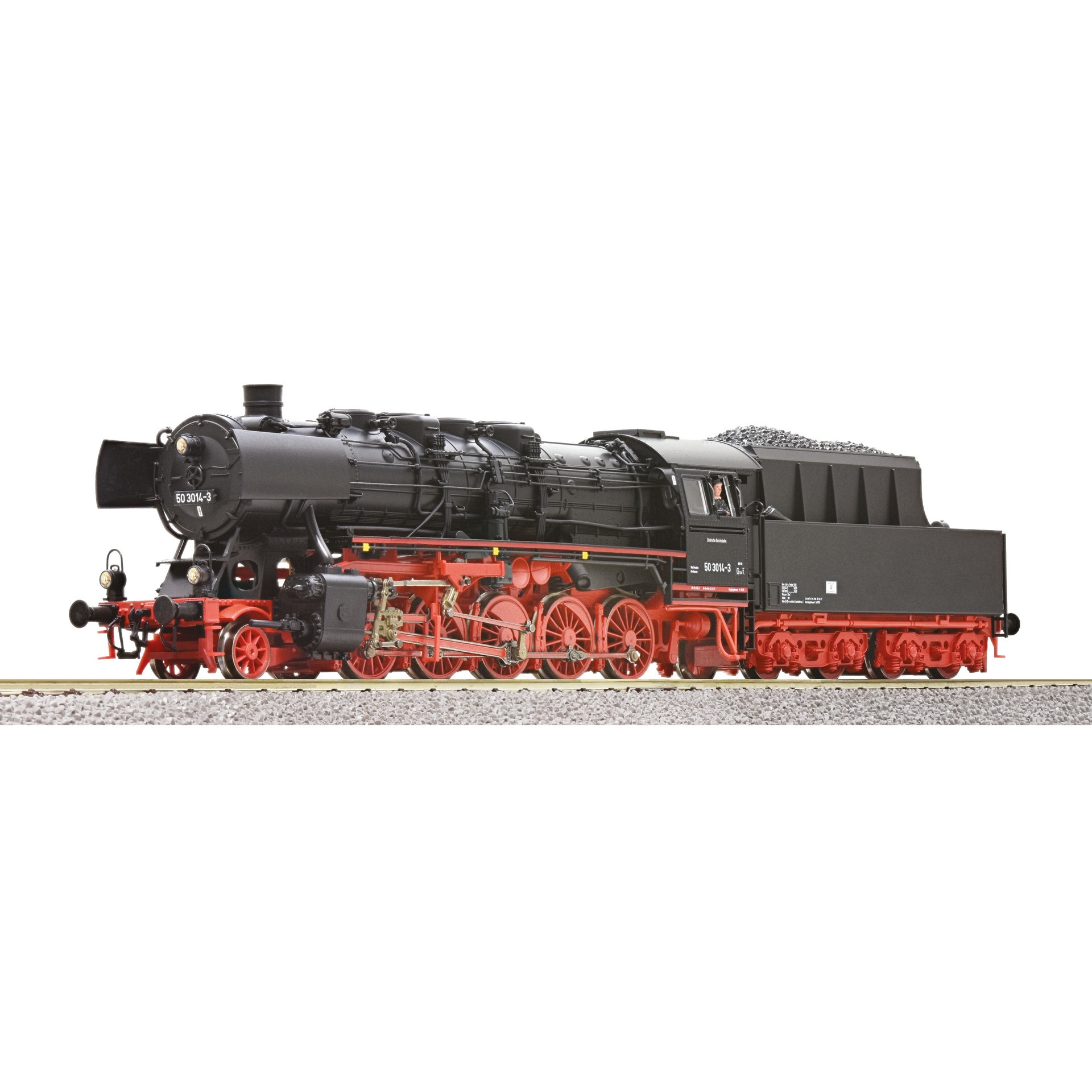 Locomotiva cu abur Br50 DR, Roco, H0, 70041 - eMAG.ro