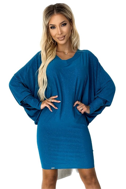 Дамска мини рокля, Numoco, Aesluagun, тъмносиня, Тъмносин, S-M