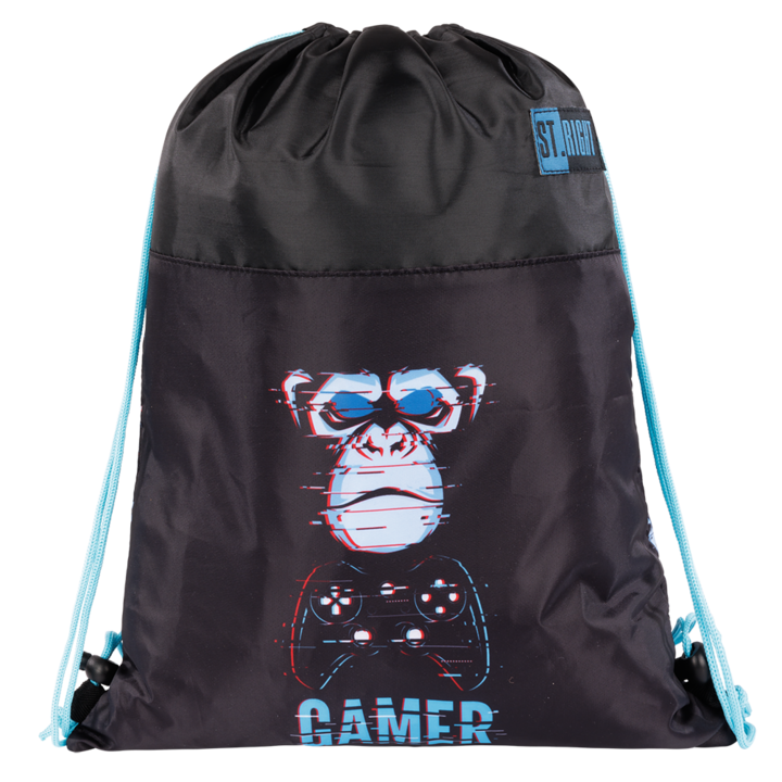 Sac Sport, Colectia St Right - Blue Gamer, SO01 43x34cm