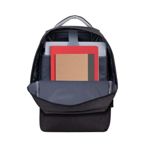 Rucsac pentru notebook, Rivacase, 15.6", cu mouse wireless, "Prater 7563", negru