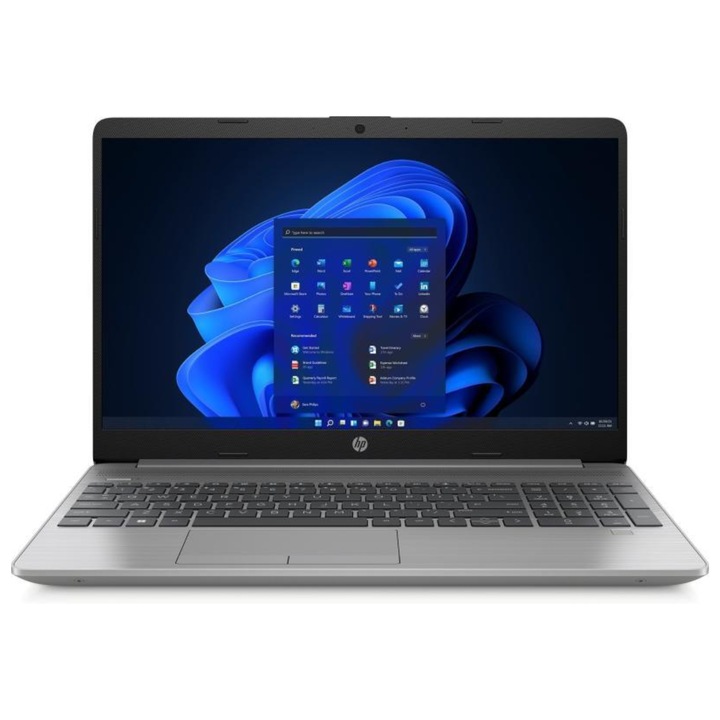 HP 250 G9 15.6" FullHD laptop, Intel Core i3 1215U, 16GB, 512GB SSD, Integrated Graphics, Magyar billentyűzet, Szürke, Windows 11 pro