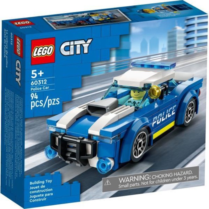 LEGO City - Rendőrautó, 5+ év. 94 elem, Járművek