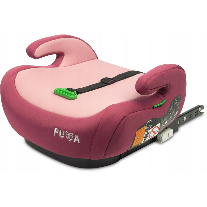 Caretero autósülés, PUMA Dirty Pink, 15-36 kg, I-size, rózsaszín