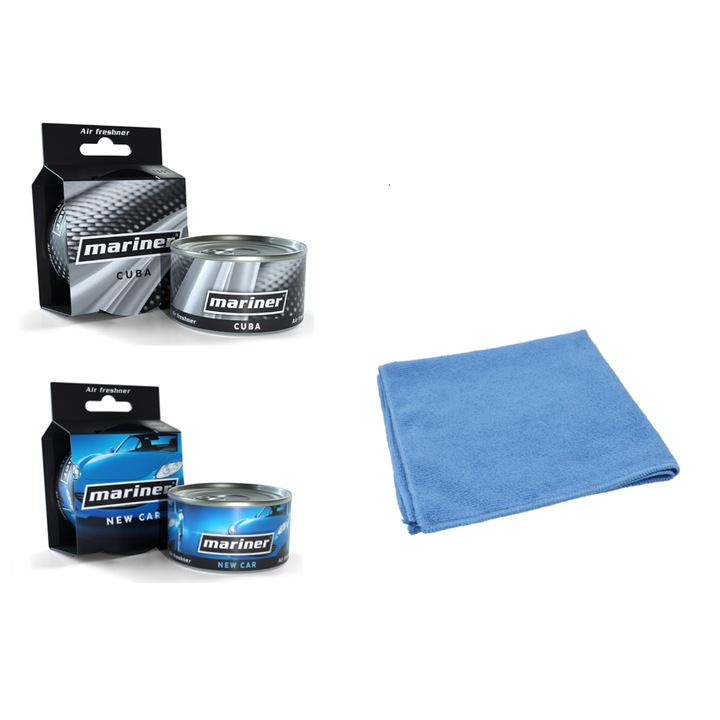 Keverj össze 2 autó légfrissítőt Mariner Conserva - Cuba - Új autó és mikroszálas kendő