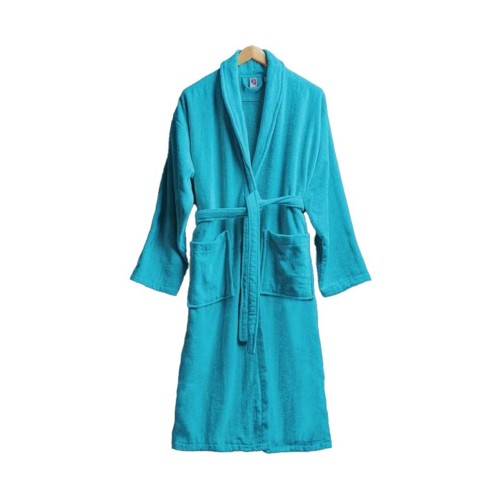 Furdokopeny es SPA Hotel kimono gallerral 100% pamut, unisex, gr./nm